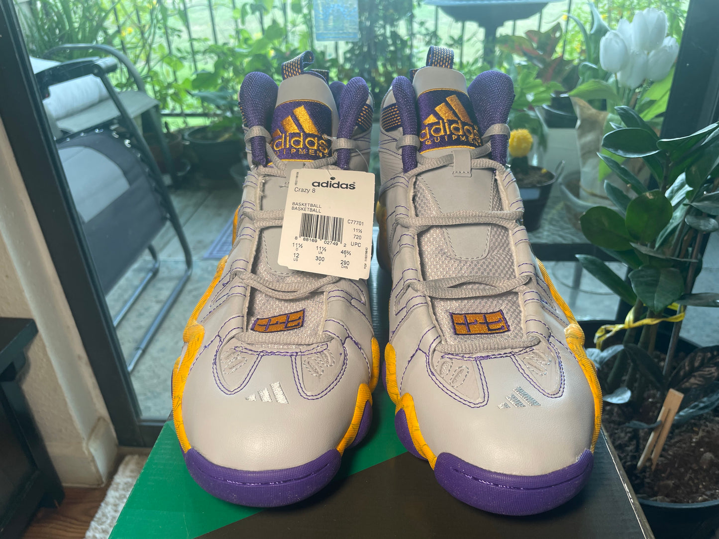 * Adidas Kobe Crazy 8 Jeremy Lin (2014) Sz 12