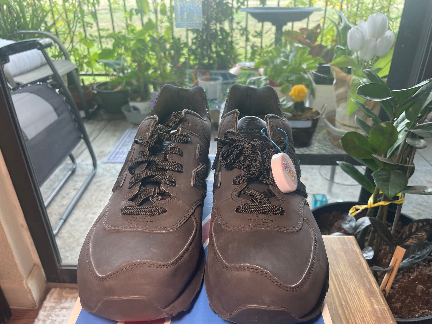 * New Balance 574 Caviar Sz 9.5