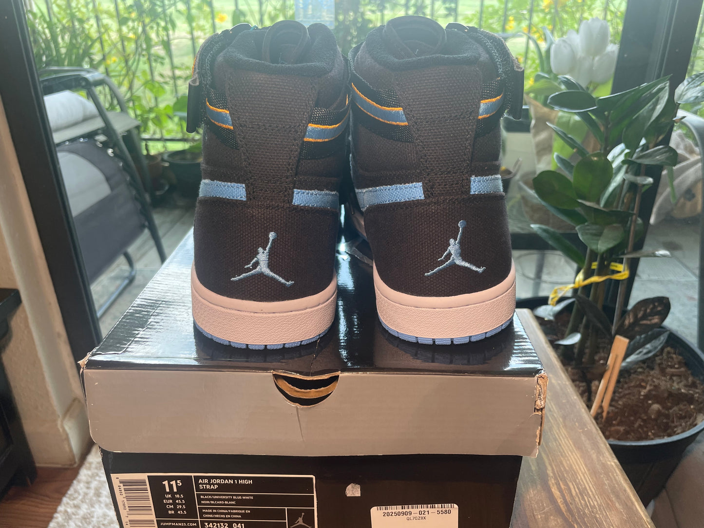 * Air Jordan 1 Hi Strap (2009) Sz 11.5