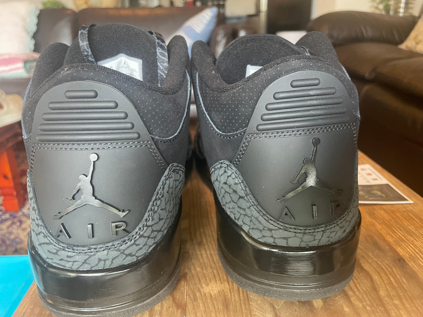 Air Jordan 3 Black Cat Sz 11