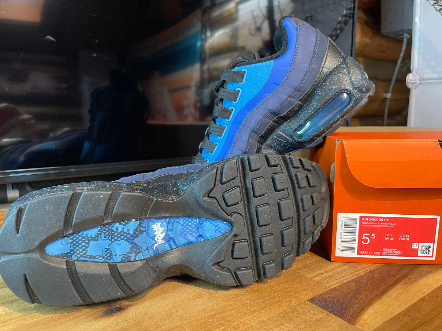 Nike Air Max 95 x Stash Sz M 5.5 W 7