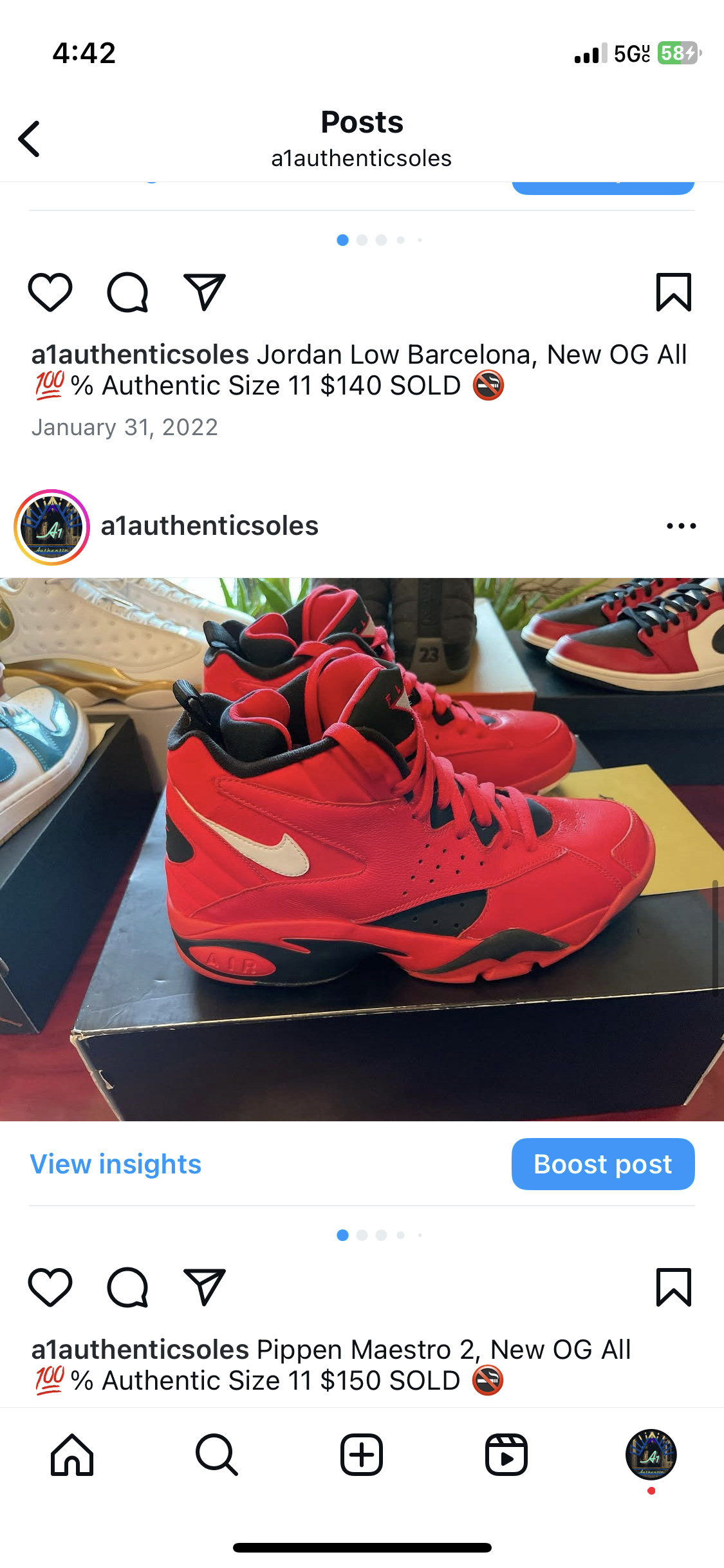 Nike Pippen Maestro 2 Sz 11