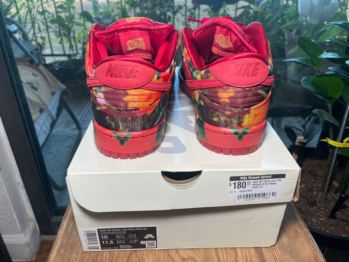 * Nike SB Dunk Wizard Of Oz Sz 10