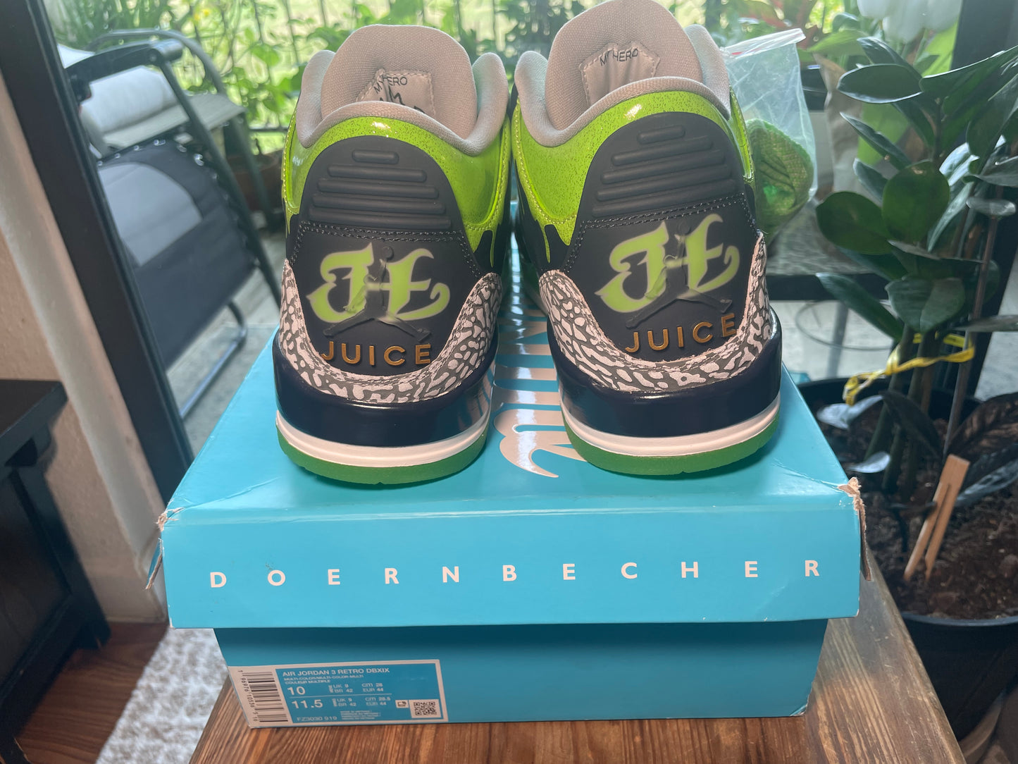 Air Jordan 3 Hugo Doernbecher XIX Sz 10