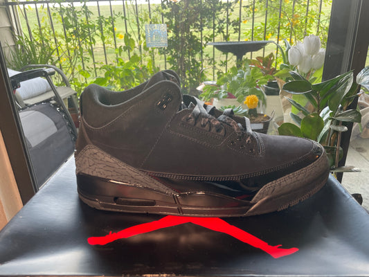 Air Jordan 3 Black Cat Sz 11
