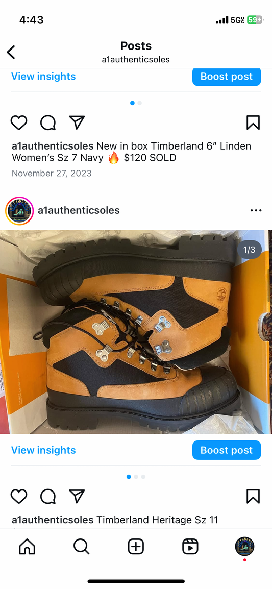 Timberland Heritage Sz 11